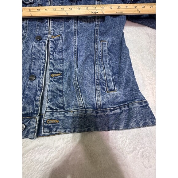 Members Only X Space Jam Looney Tunes Denim Jean Jacket Sz M Graphic Print - Picture 8 of 13